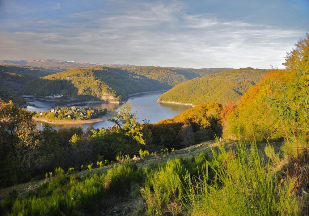Presqu'île de Laussac - crédit fdelmas