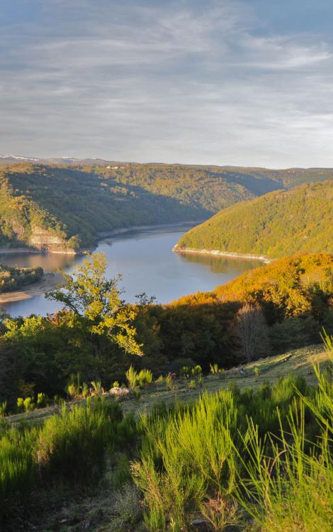 Presqu'île de Laussac - crédit fdelmas